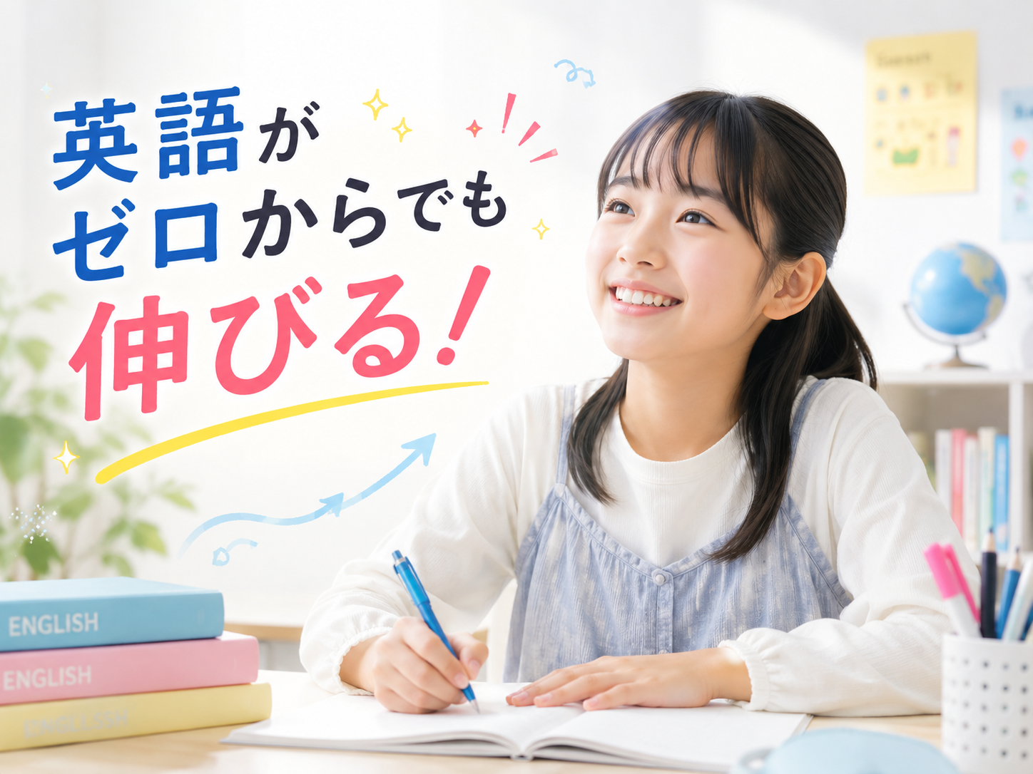 英語がゼロからでも伸びる
